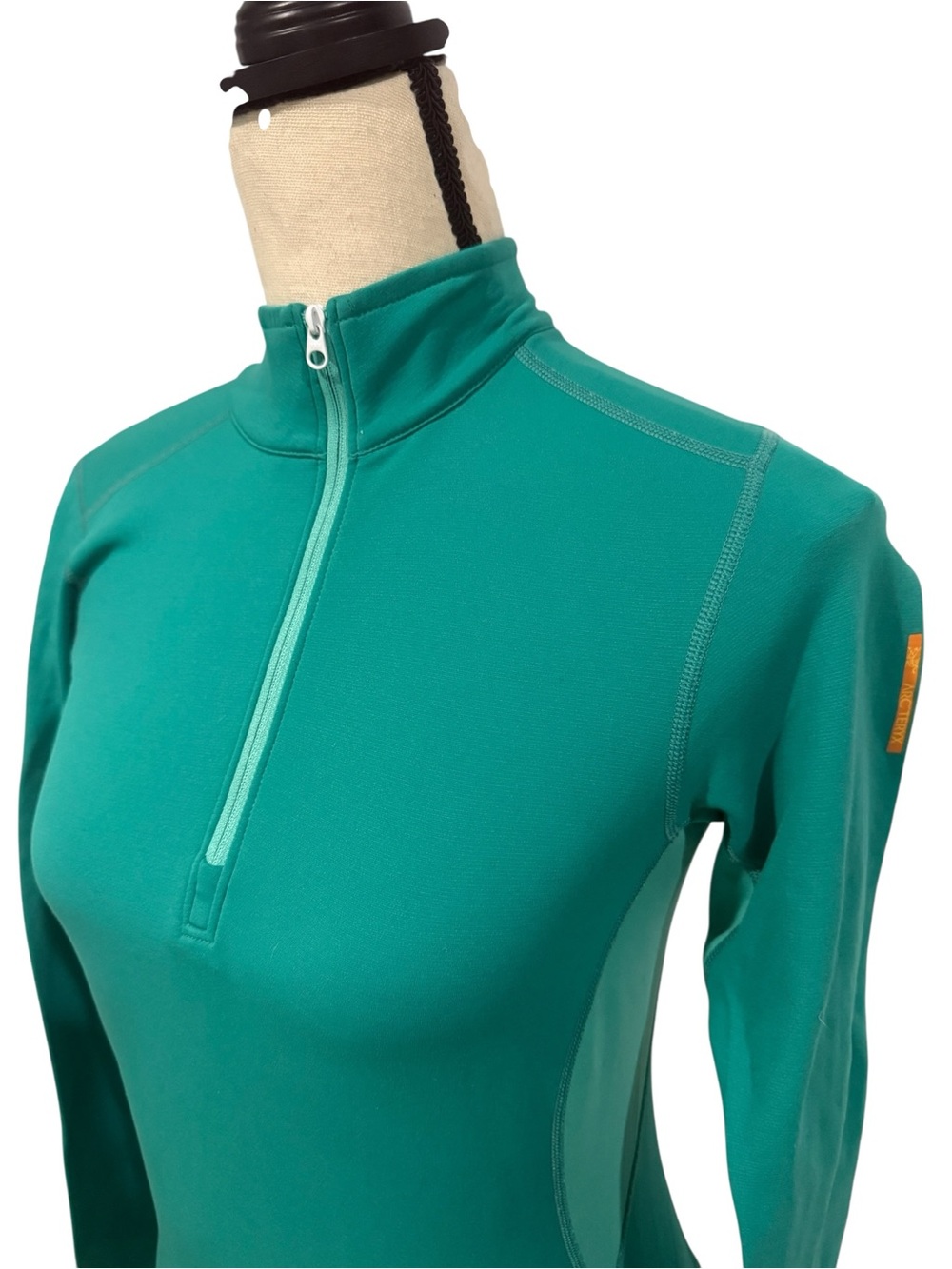 Arc’teryx Phase SV LS Quarter Zip Pullover Sz Small* Teal